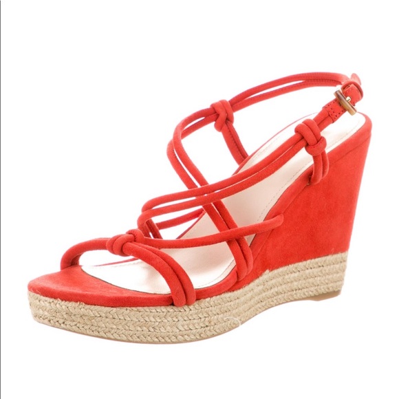 Prada Suede Summer Wedges - Picture 2 of 6